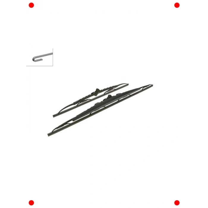 Rüzgarlıklı Silecek Seti - İkiz Uyum (700/500 mm)