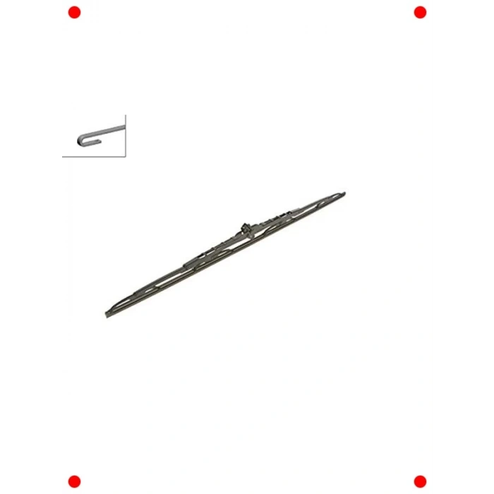 Rüzgarlıklı Tekli Araç Sileceği - 650 mm