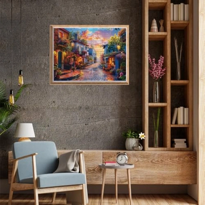 Sabahın İlk Işıkları Temalı 1000 Parça Puzzle