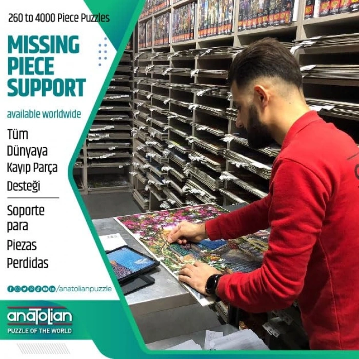 Sabahın İlk Işıkları Temalı 1000 Parça Puzzle