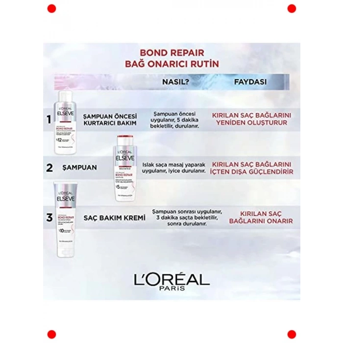 Saç Bağlarını Onaran Şampuan Öncesi Bakım (200 ml)