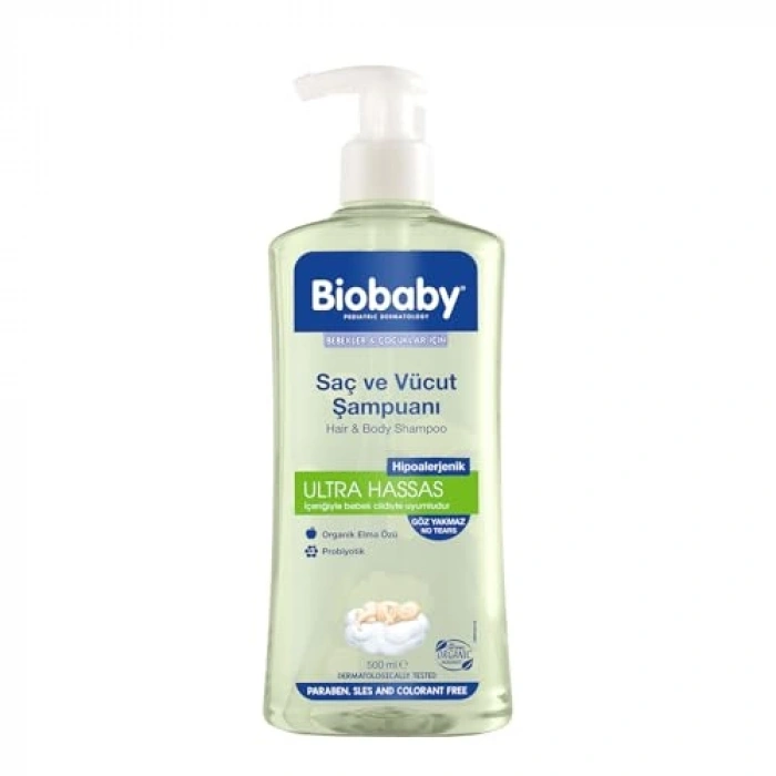 Saç ve Vücut Şampuanı, 500 ml