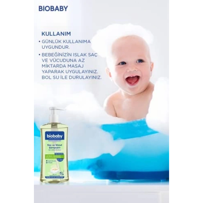 Saç ve Vücut Şampuanı, 500 ml