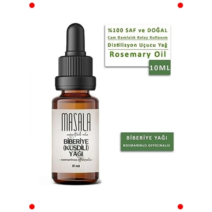 Saf Biberiye Yağı (Rosemary Oil) - 10 ml