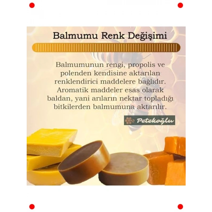 Saf Doğal Katkısız Balmumu - 200 Gram