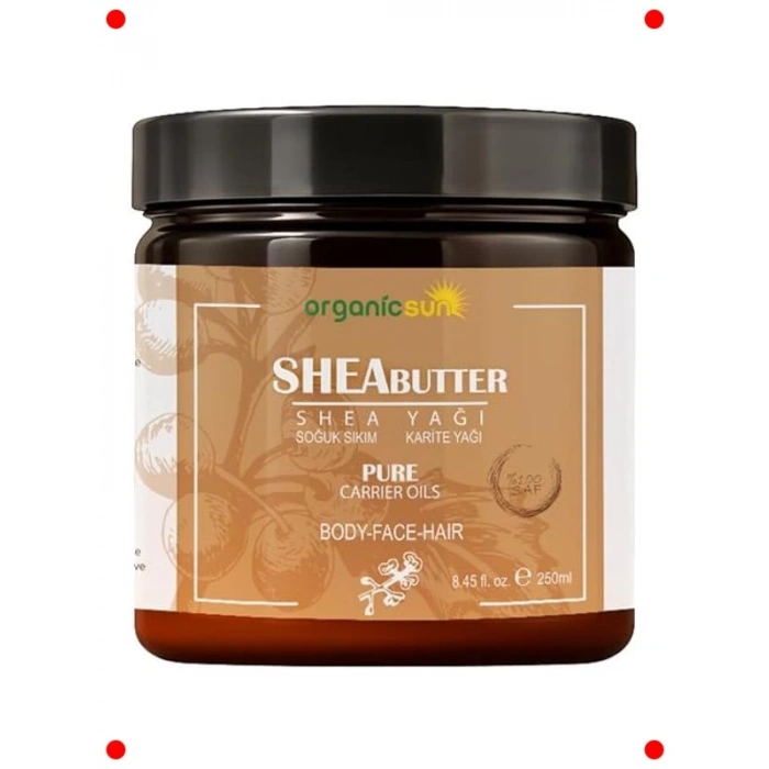 Saf Ham Soğuk Pres Shea Yağı 250ml | Yoğun Bakım