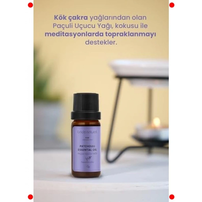 Saf Paçuli Uçucu Yağı 10 ml - Aromaterapi