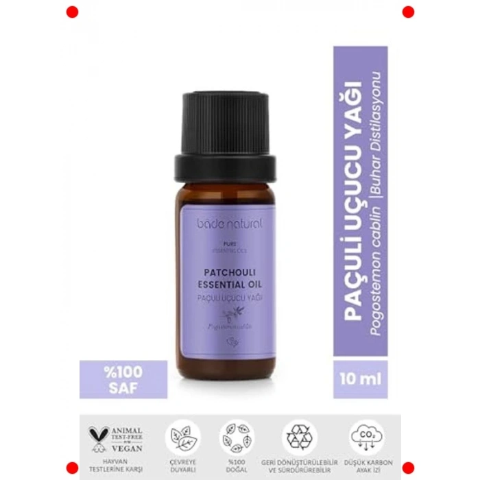 Saf Paçuli Uçucu Yağı 10 ml - Aromaterapi
