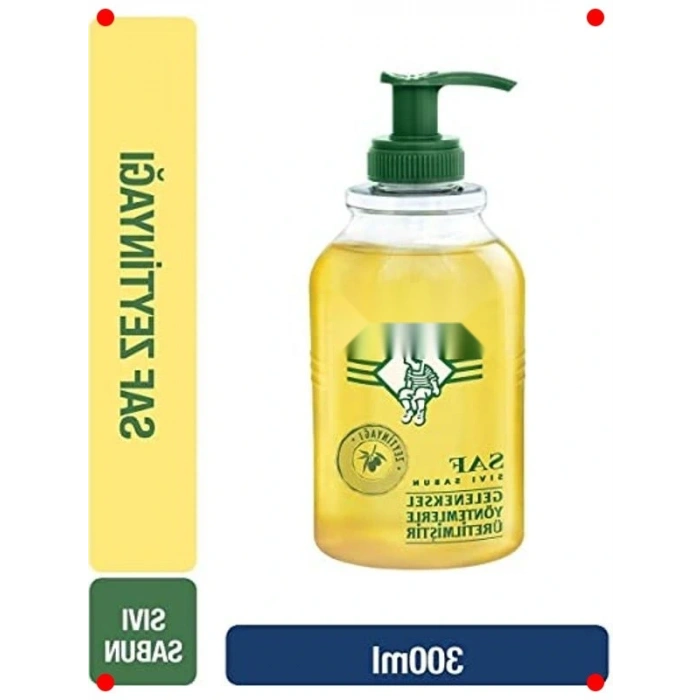 Saf Sabun ve Zeytinyağlı El Tezleme Jeli (300ml)