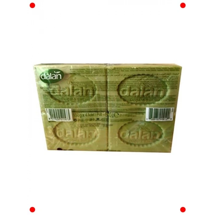 Saf Zeytinyağlı Kalıp Sabun Seti 600g (4 Adet)