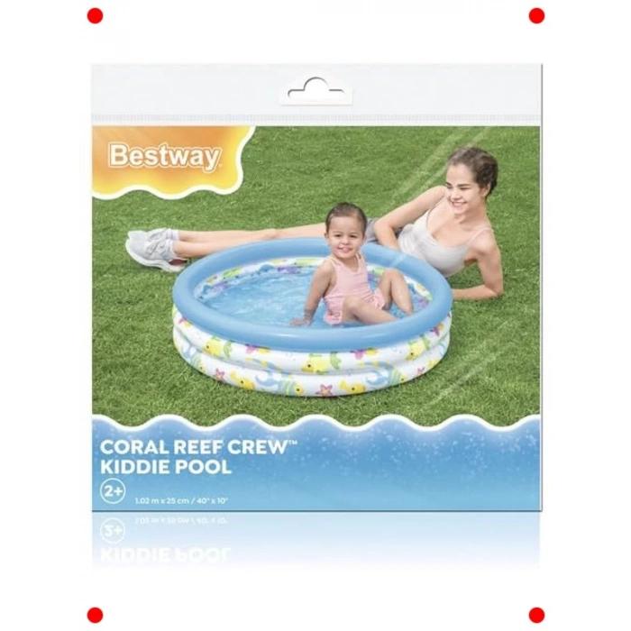 Safari Temalı Şişme Yuvarlak Çocuk Havuzu