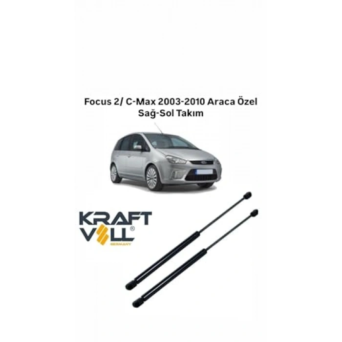 Sağ-Sol Takım Baj Amortisörü, Focus 2 C-Max 2003-2010 Uyumlu