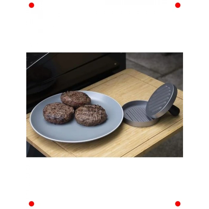 Sağlam Alüminyum Burger Presi - Yapışmaz