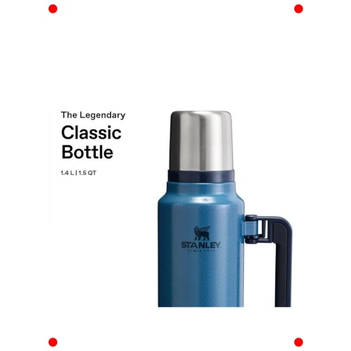 Sağlam Klasik Vakumlu Çelik Termos - 1.4 Lt