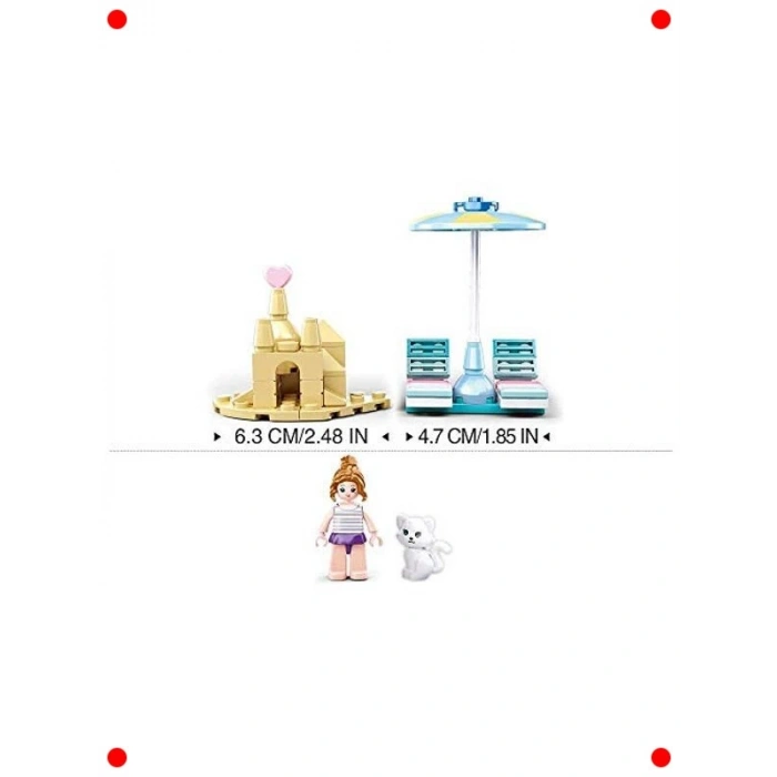 Sahil Partisi Yapım Seti, 102 Parça