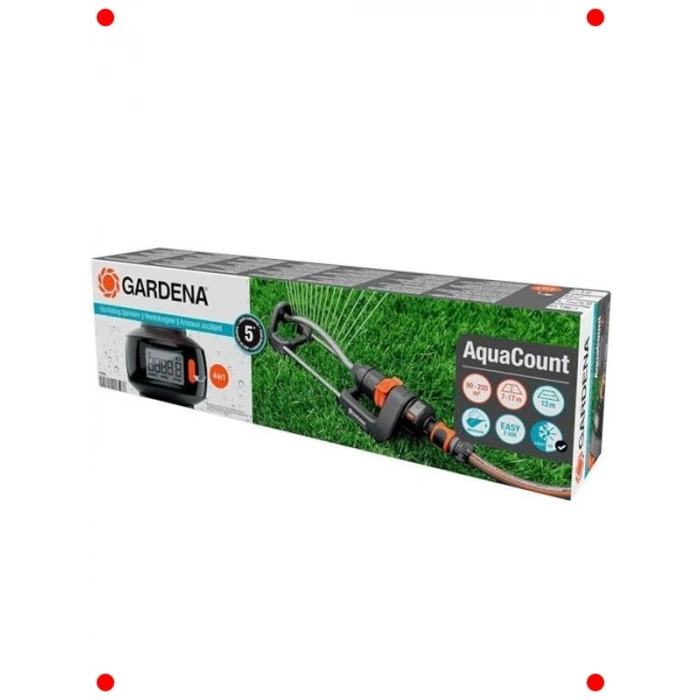 Salınımlı Bahçe Fıskiyesi - Sulama Sayaçlı