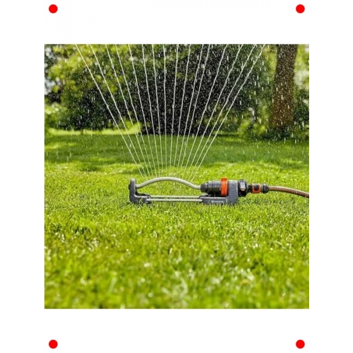 Salınımlı Bahçe Fıskiyesi - Sulama Sayaçlı