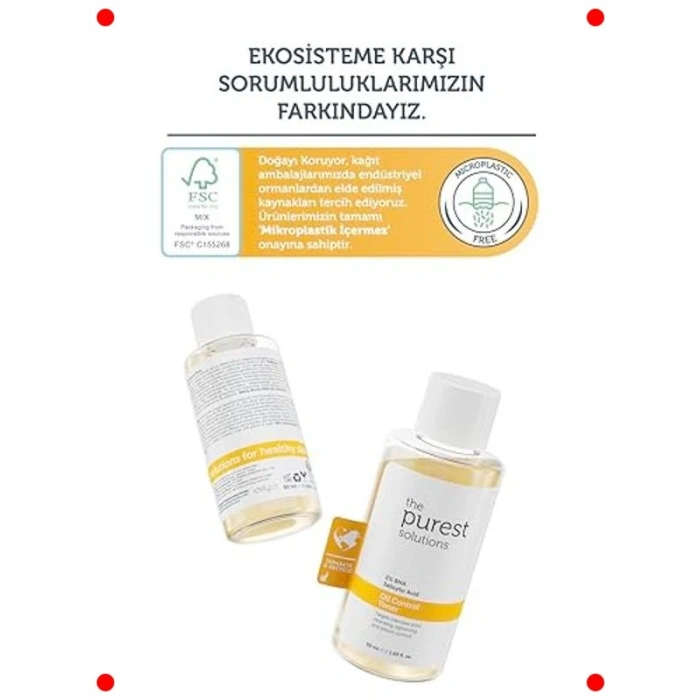 Salisilik Asit Tonik - Akne, Siyah Nokta, Gözenek Karşıtı 50 ml