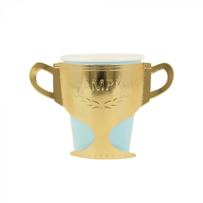 Şampiyon Bardak Seti, 8 Adet Eğlenceli Tasarım