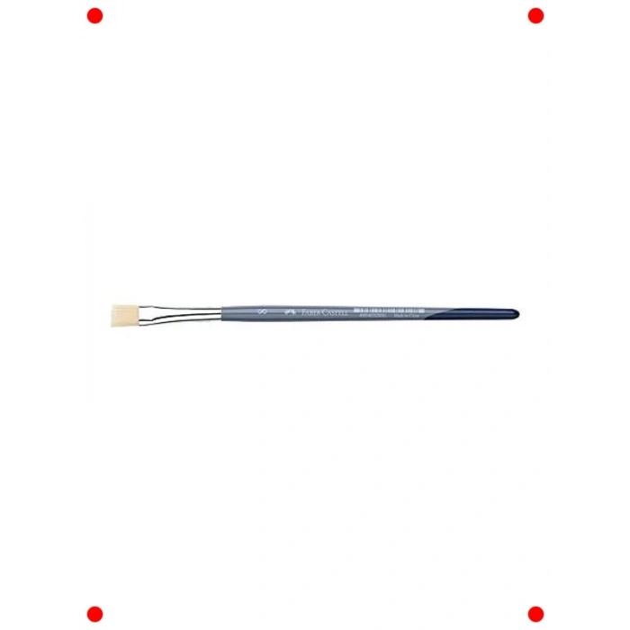 Sanat Çalışmaları İçin Yassı Boya Fırçası No. 8