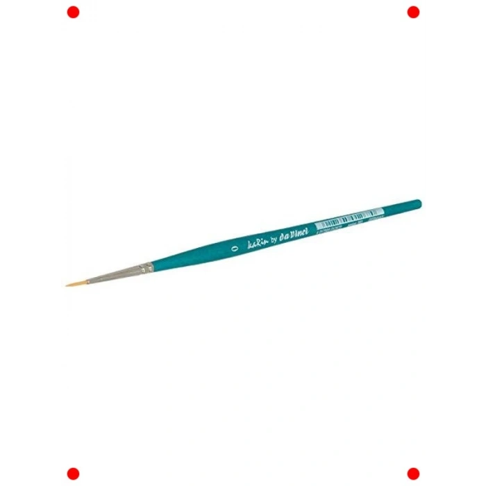 Sanat İçin Yuvarlak Sentetik  Fırçası