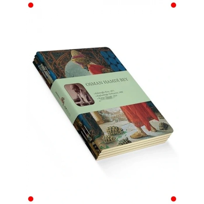 Sanat Temalı A6 Çizgisiz Defter Seti - 4 Adet