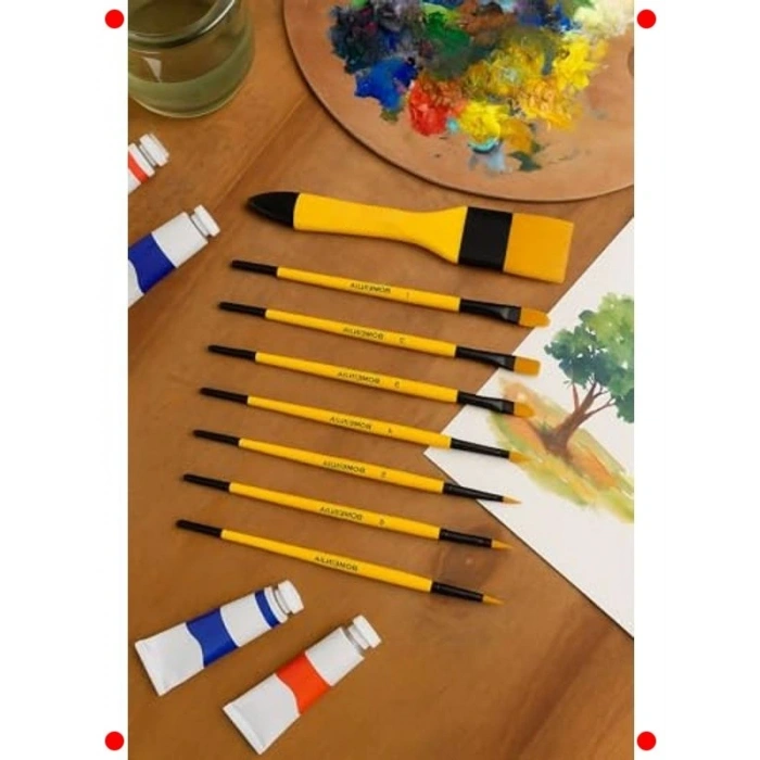 Sanatçı Boyama Fırça Seti - 7 Parça