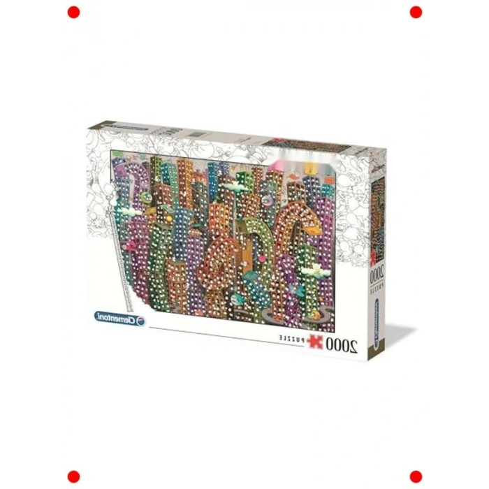 Sanatsal Orman Manzaralı 2000 Parça Yapboz