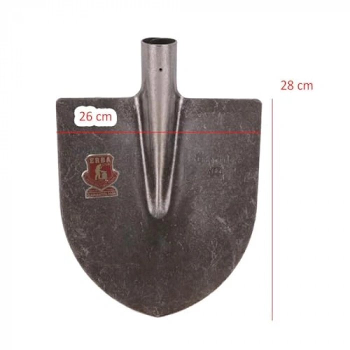 Sapsız Çelik Bahçe Küreği - 28 cm Keskin