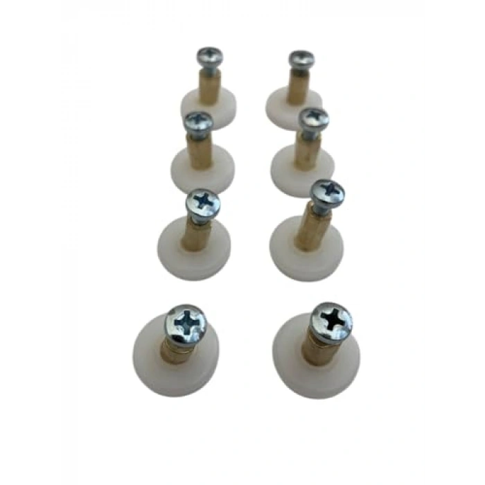 Sarhoş Duşakabin Tekerleği, Oynar Başlı 8li Set