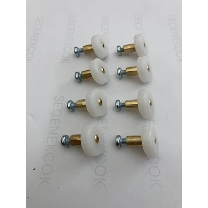 Sarhoş Duşakabin Tekerleği, Oynar Başlı 8li Set