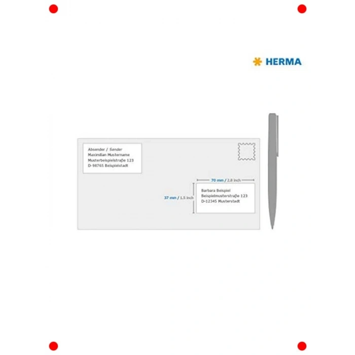 Sarı Çıkarılabilir Yazdırılabilir Etiket 480 Adet