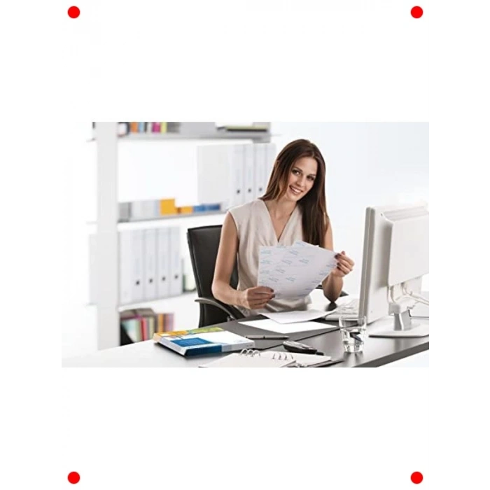 Sarı Çıkarılabilir Yazdırılabilir Etiket 480 Adet