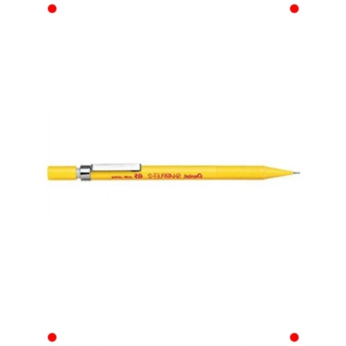 Sarı Mekanik Kurşun Kalem 0.5 mm - Hassas Çizim