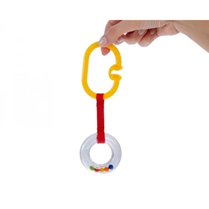 Sarı Oval Çıngıraklı Puset Halkası