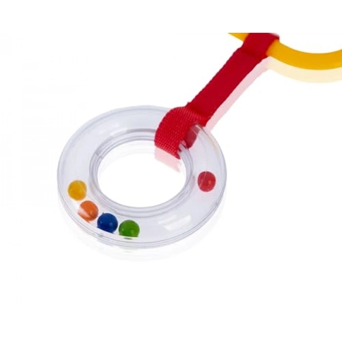 Sarı Oval Çıngıraklı Puset Halkası