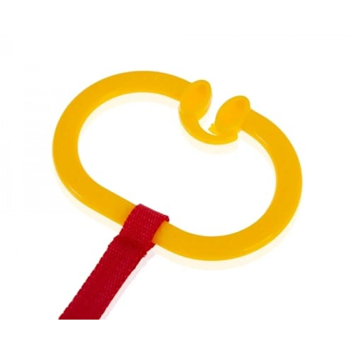 Sarı Oval Çıngıraklı Puset Halkası