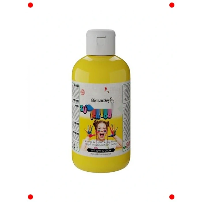 Sarı Parmak sı - Çocuk Sanat Malzemesi