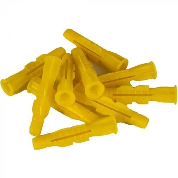 Sarı Roket Dübel - 10 mm, 25 Adet