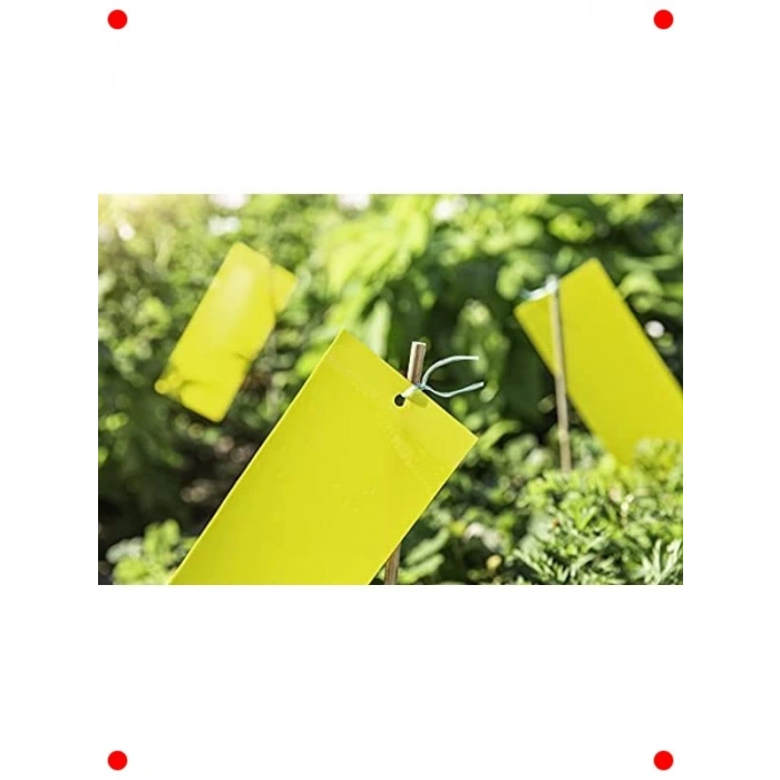 Sarı Yapışkan Bitki Böcek Tuzağı (10 Adet)