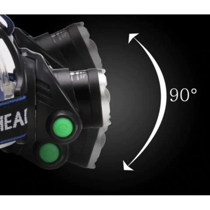 Şarj Edilebilir LED Kafa Feneri, CT-9123 PYRAZ Modeli