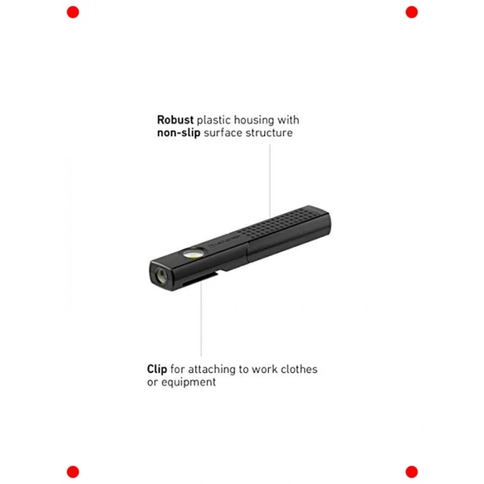 Şarj Edilebilir Mıknatıslı İşçi El Feneri