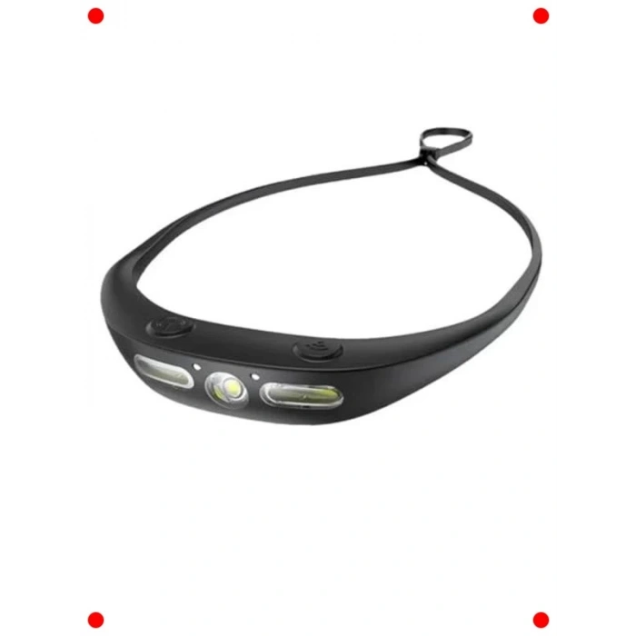 Şarj Edilebilir Su Geçirmez Hareket Sensörlü Kafa Lambası