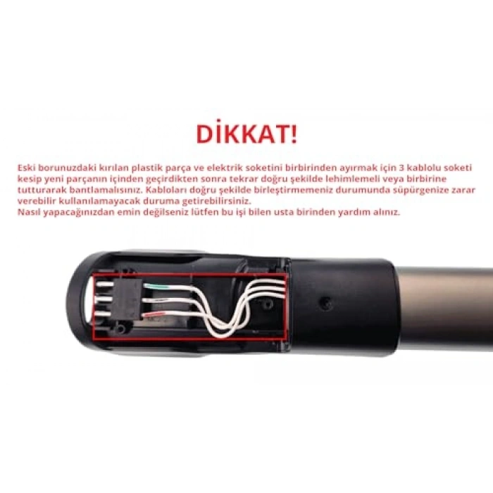 Şarjlı Dikey Süpürge Boru Tar Seti, Uyumlu ve Pratik