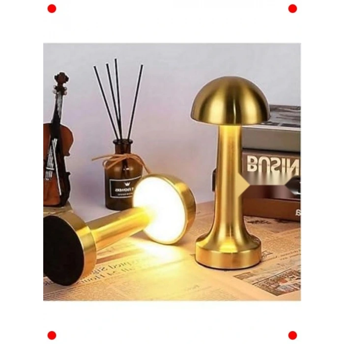 Şarjlı Dokunmatik  Masa Lambası 3 Renk Taşınabilir