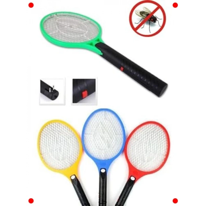 Şarjlı Elektrikli Sinek Raketi - Güvenli