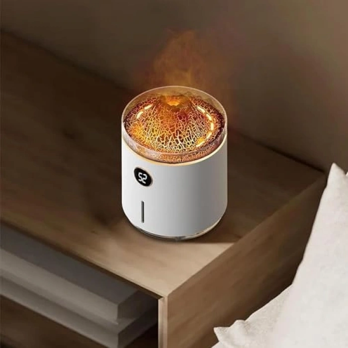 Şarjlı Hava Nemlendirici, Akıllı Aromaterapi Difüzör
