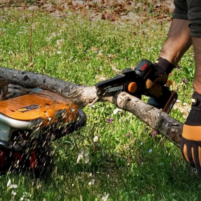 Şarjlı Kömürsüz Zincirli Testere, 20 Volt Güç Seçeneği