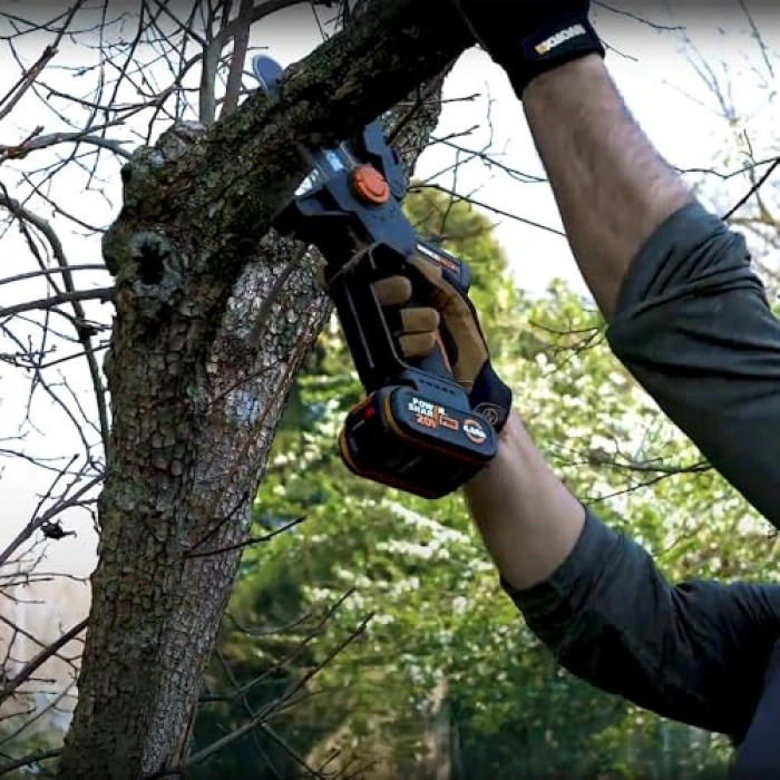 Şarjlı Kömürsüz Zincirli Testere, 20 Volt Güç Seçeneği