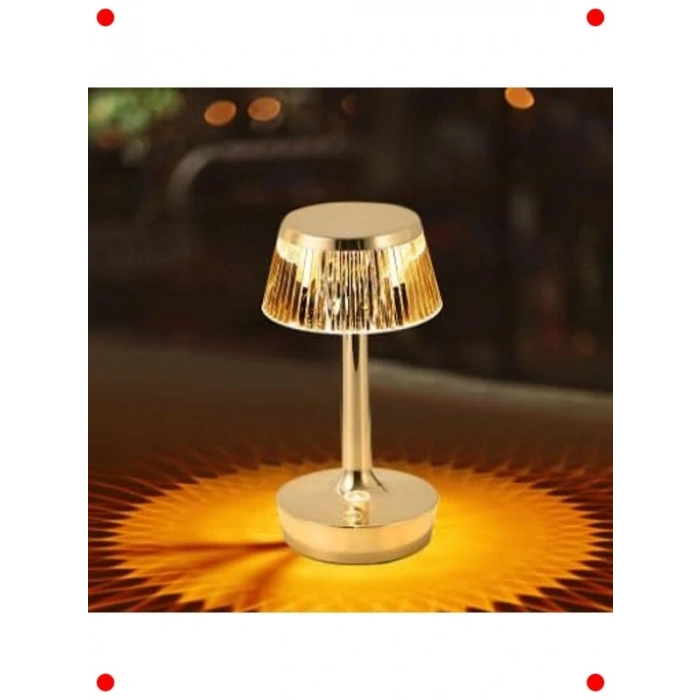 Şarjlı Masa Lambası - 3 Renk Modu